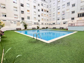 Apartamento Biada con piscina